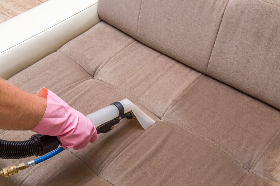 Upholstery cleaning by Sparkling Klean
